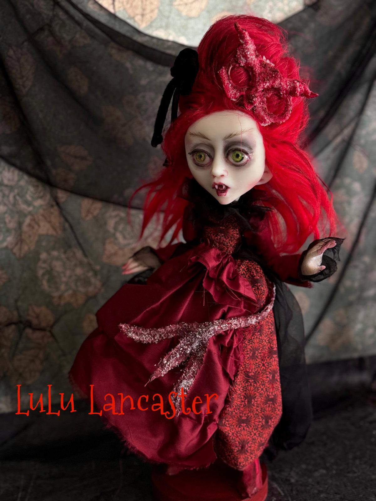 Ember the Vampire Devil Original LuLu Lancaster Art Dolls