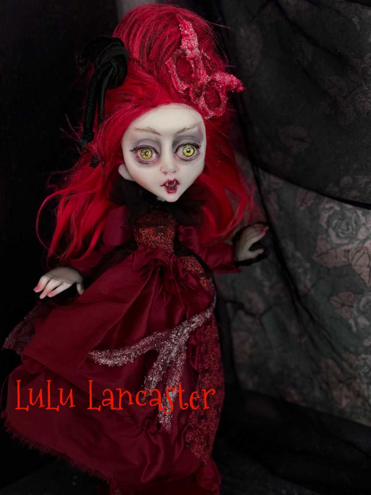 Ember the Vampire Devil Original LuLu Lancaster Art Dolls
