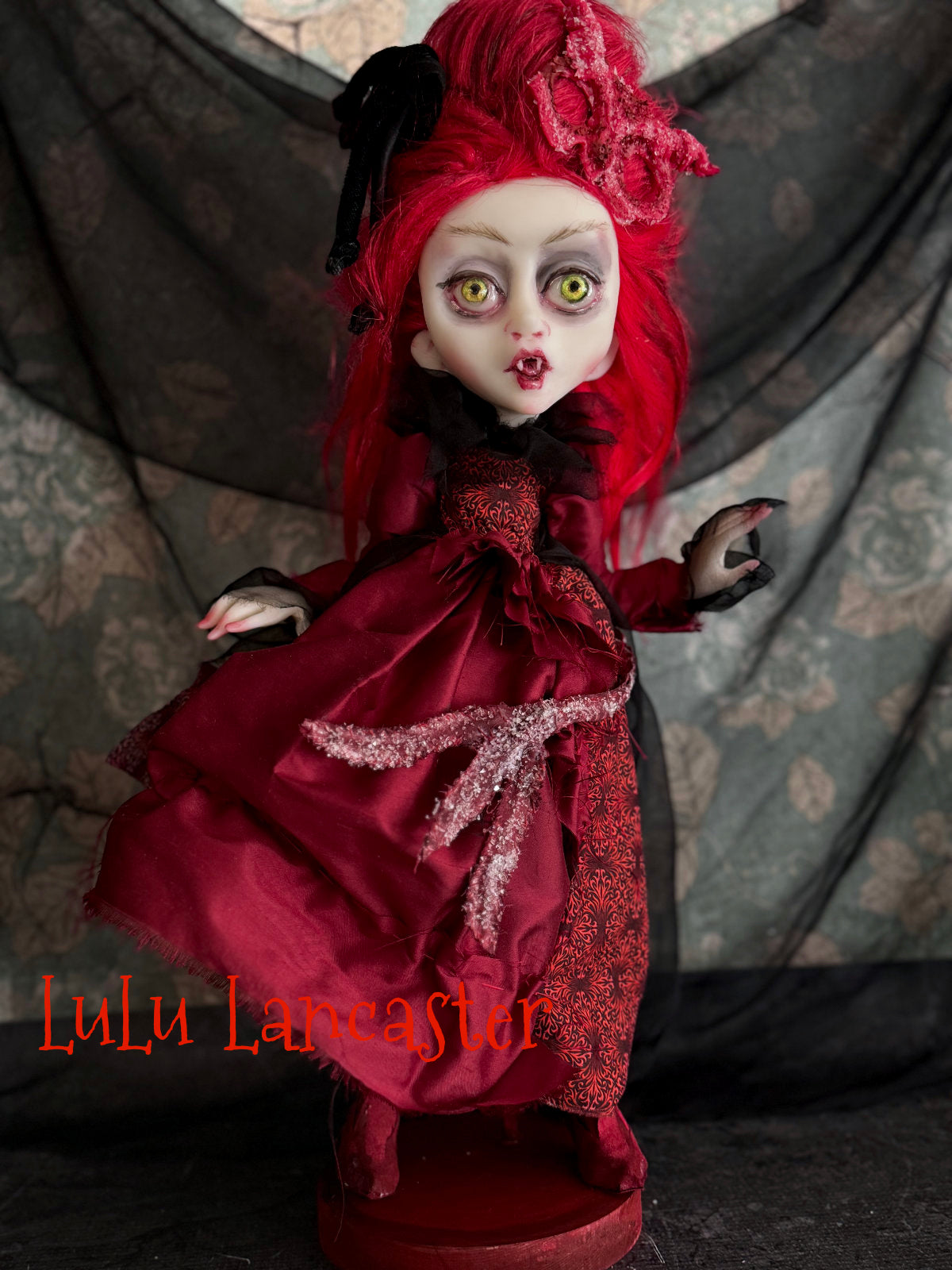 Ember the Vampire Devil Original LuLu Lancaster Art Dolls