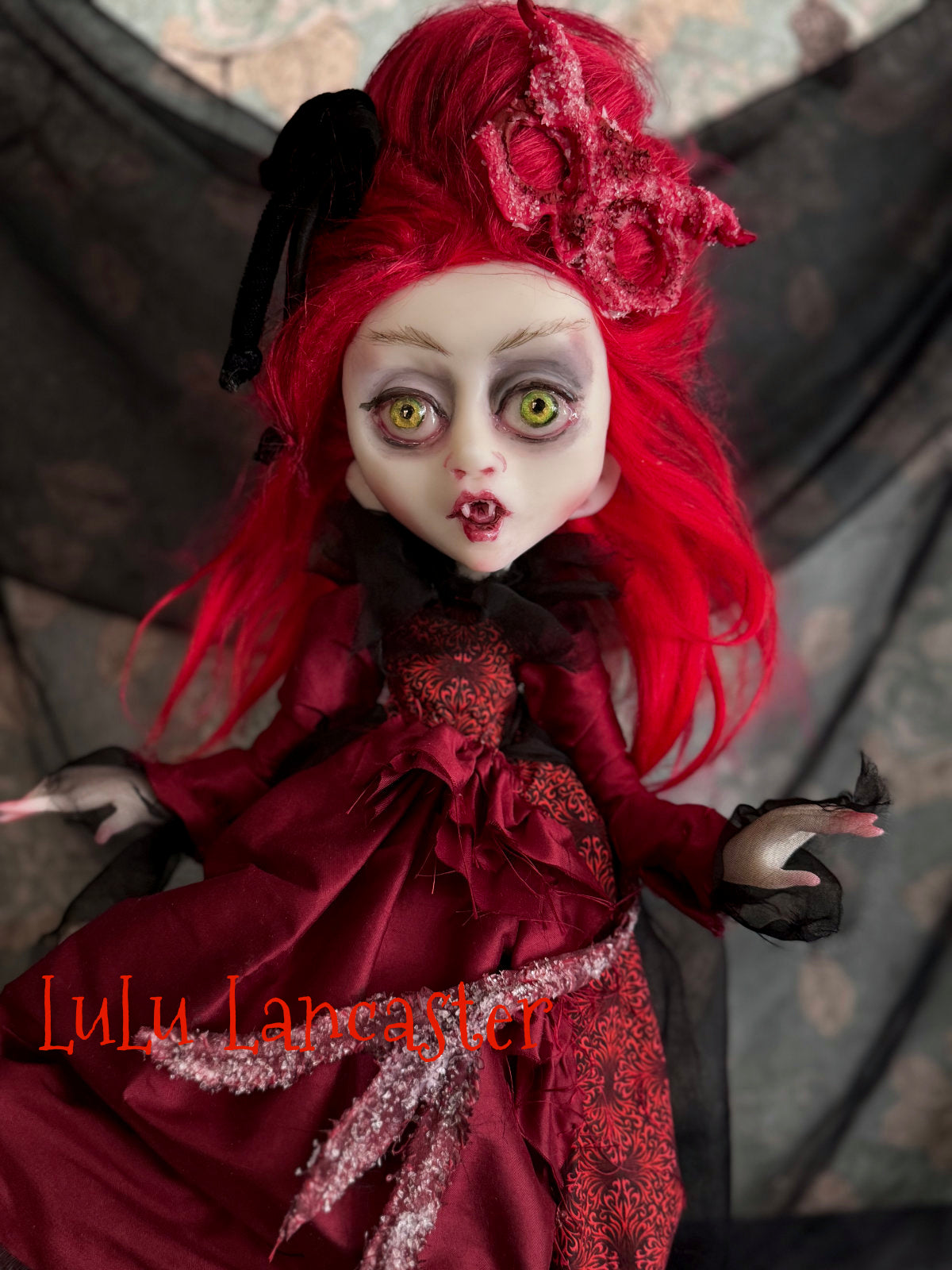 Ember the Vampire Devil Original LuLu Lancaster Art Dolls