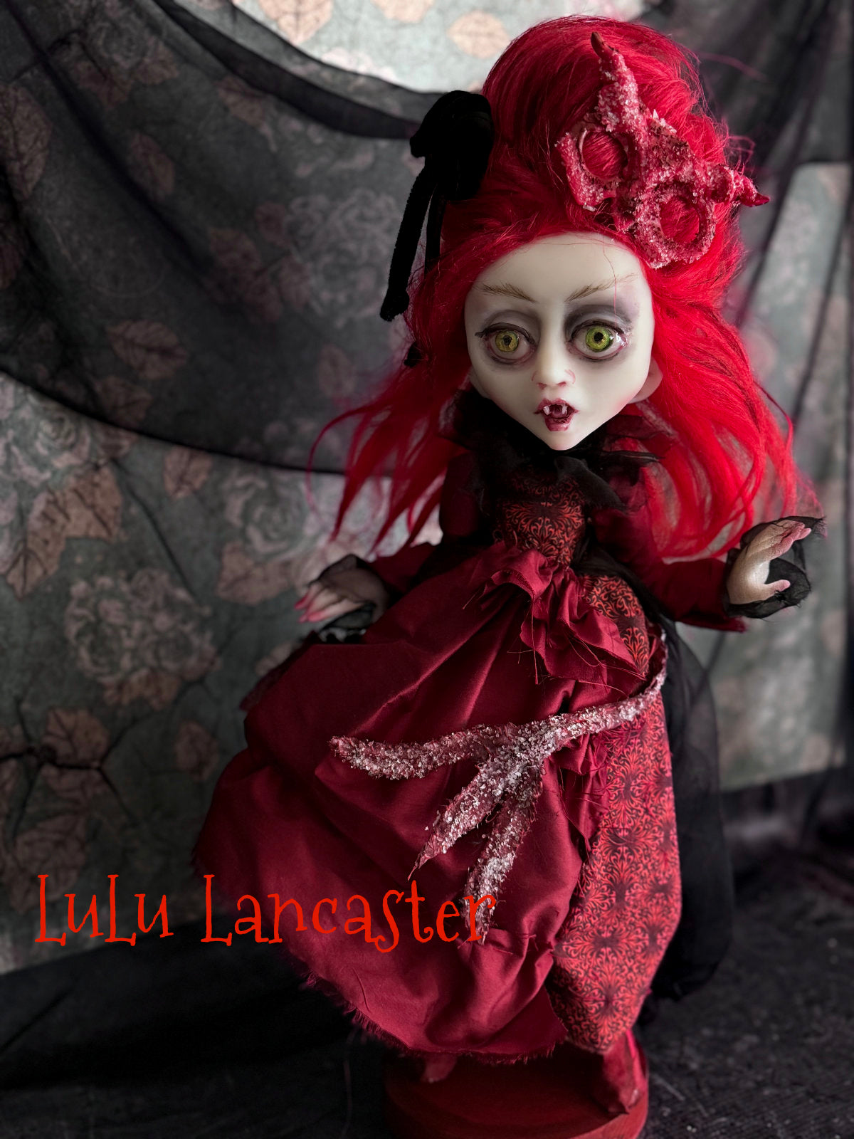 Ember the Vampire Devil Original LuLu Lancaster Art Dolls