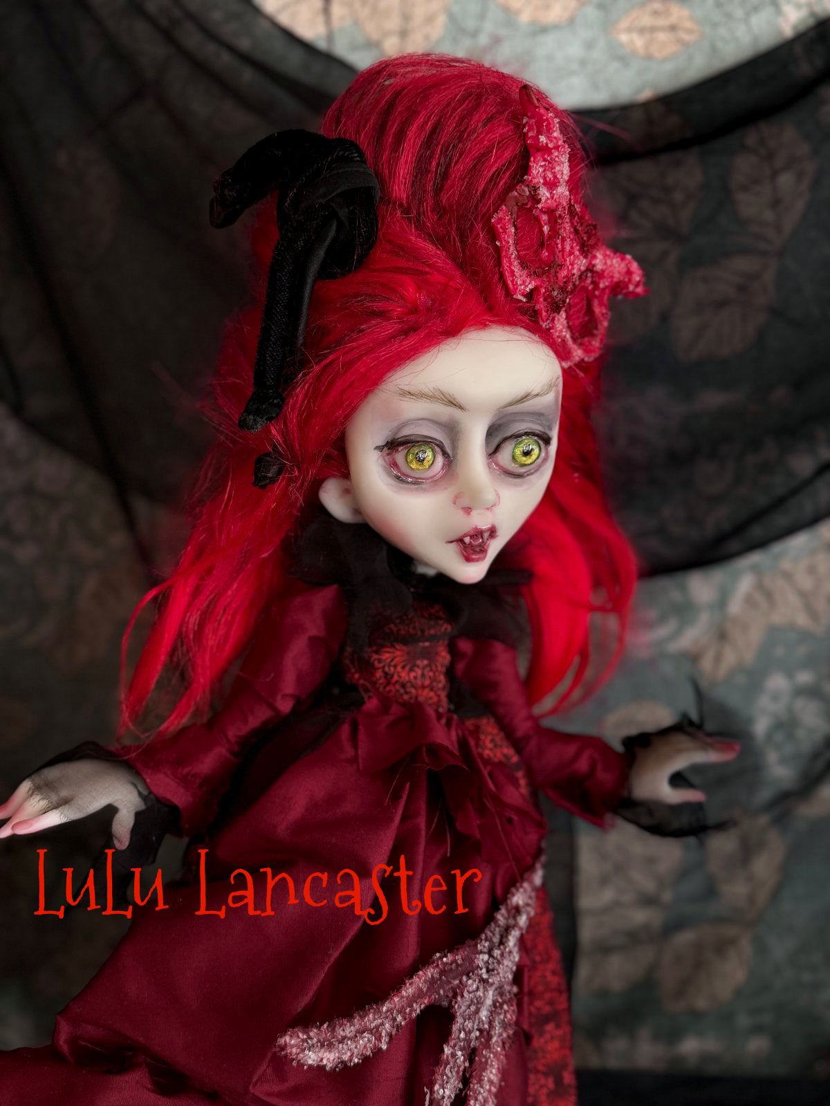 Ember the Vampire Devil Original LuLu Lancaster Art Dolls
