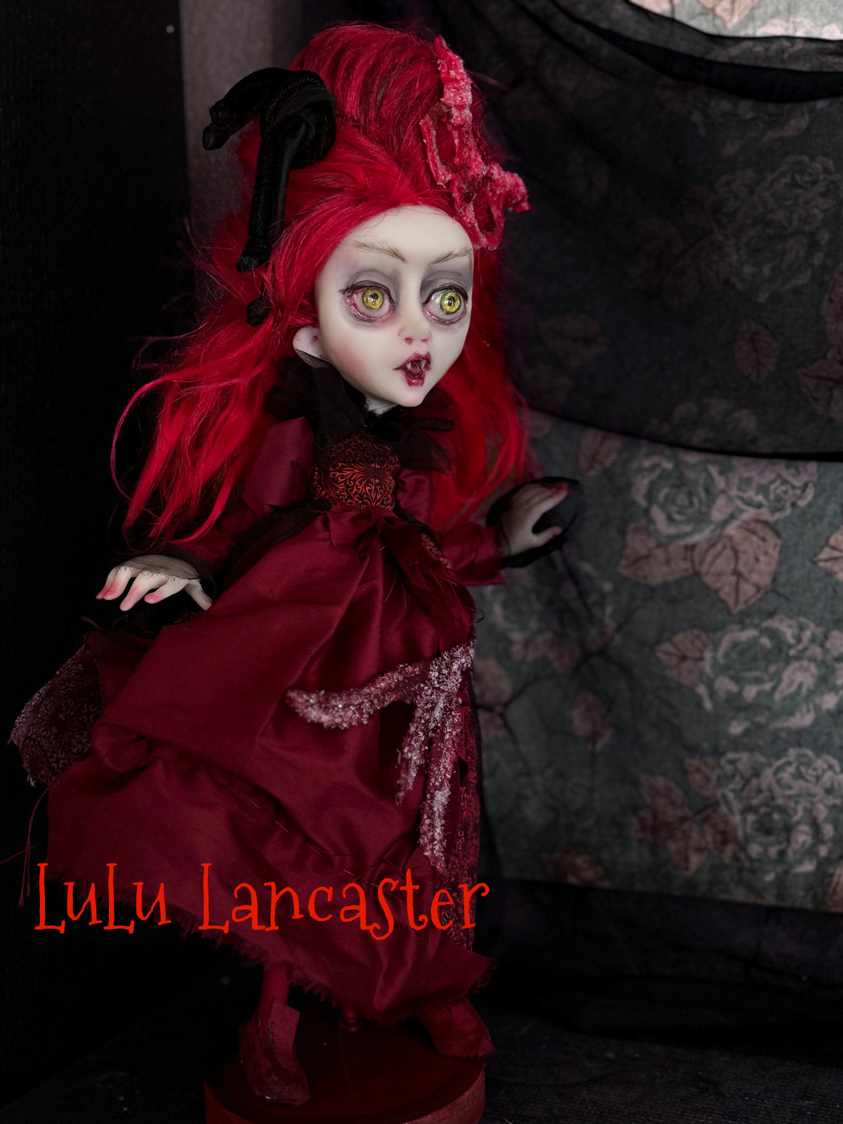 Ember the Vampire Devil Original LuLu Lancaster Art Dolls