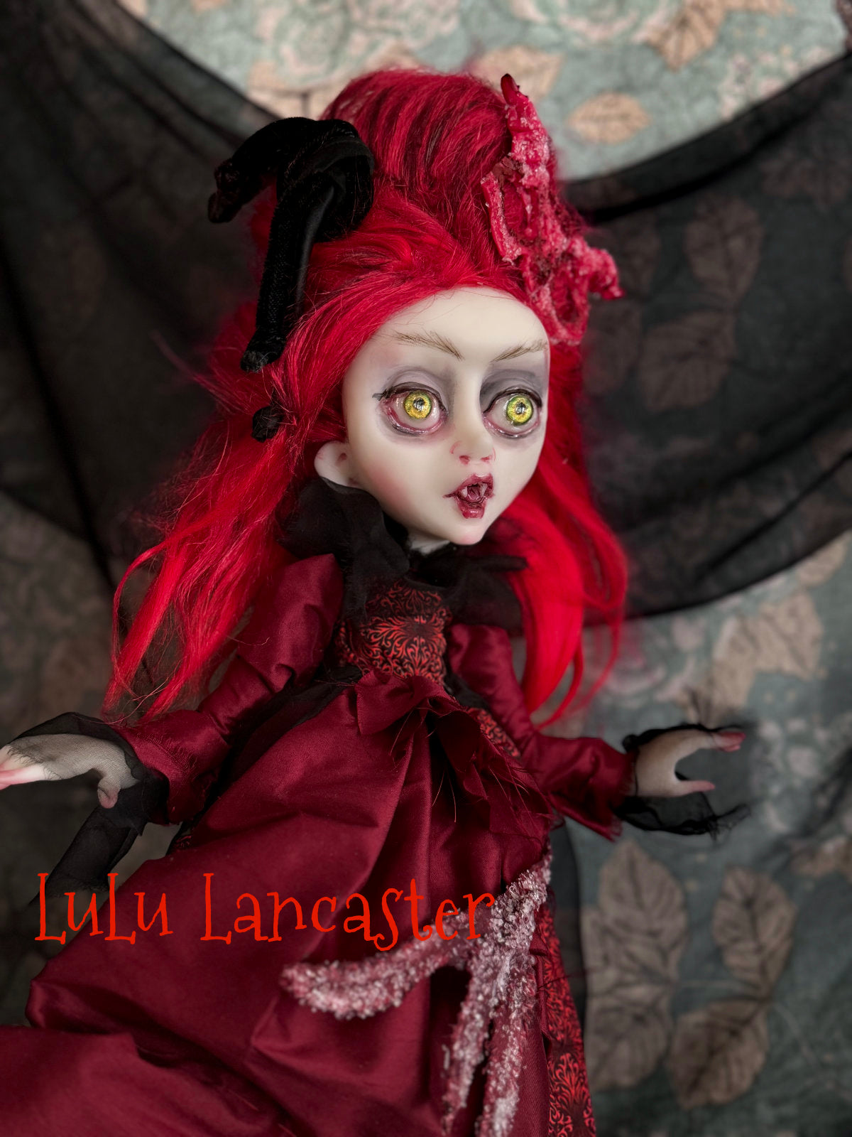 Ember the Vampire Devil Original LuLu Lancaster Art Dolls