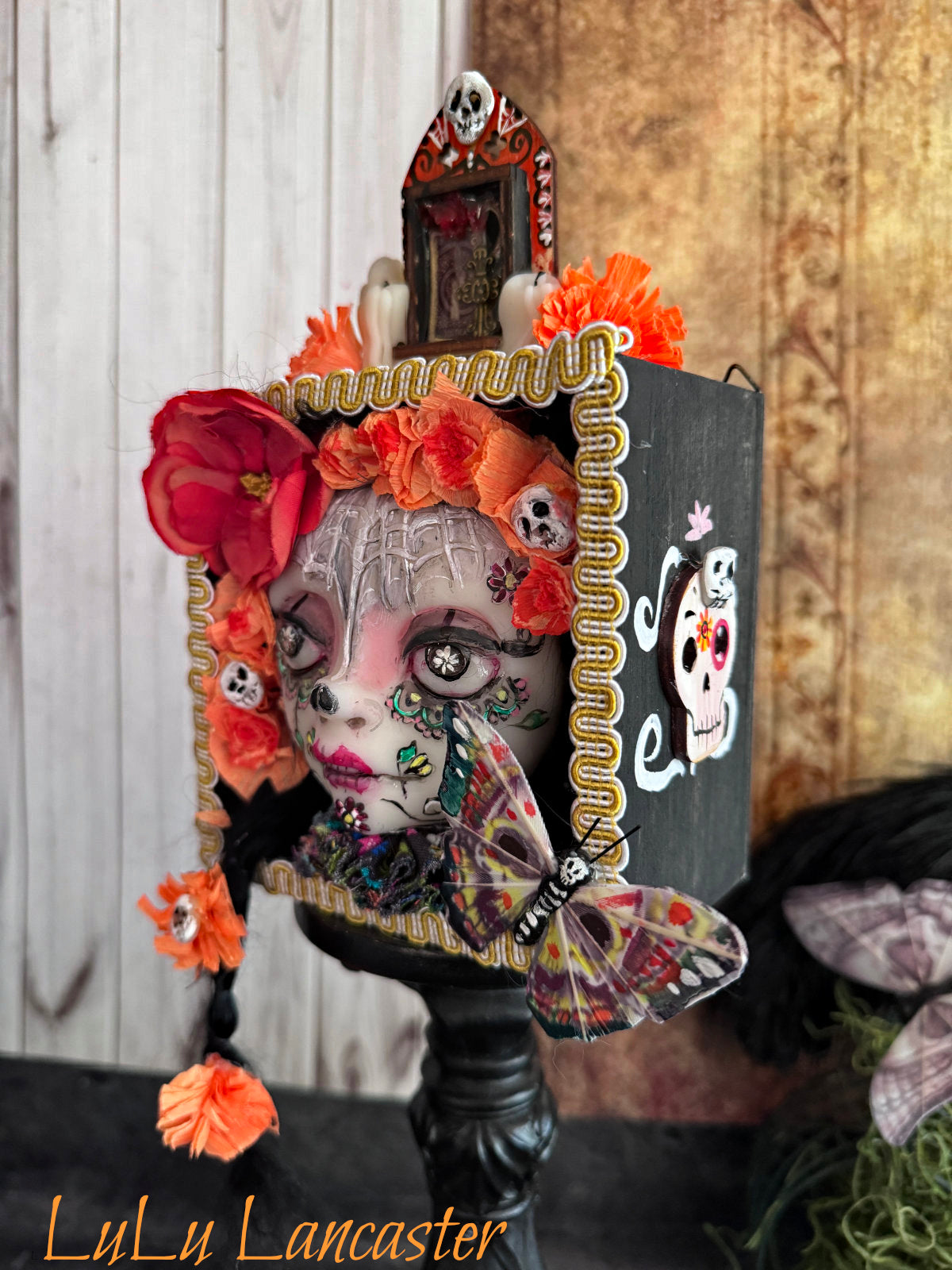 Estrella Day of the Dead Box Original LuLu Lancaster Art Doll