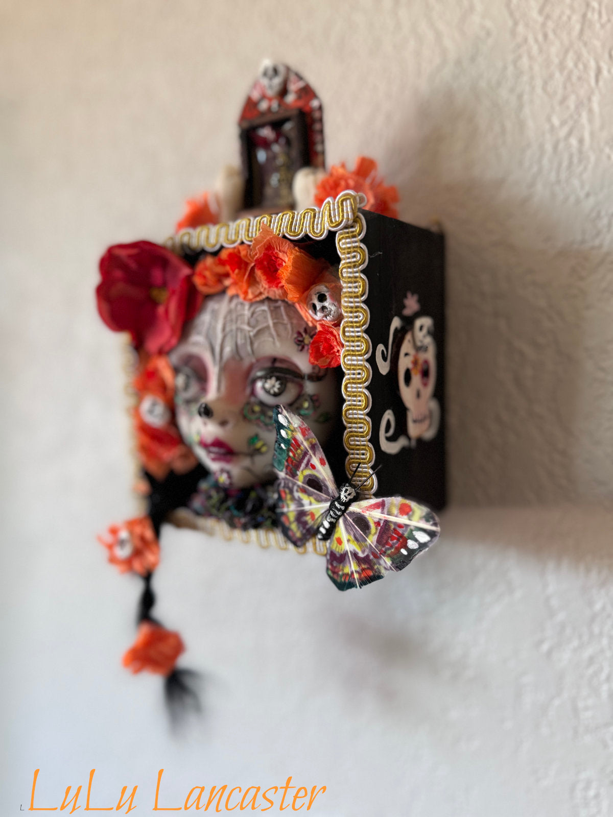 Estrella Day of the Dead Box Original LuLu Lancaster Art Doll