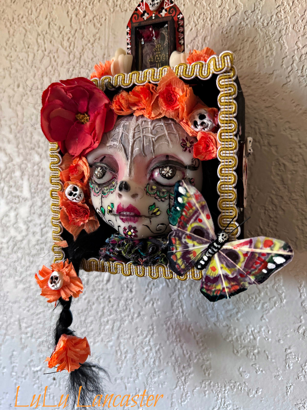 Estrella Day of the Dead Box Original LuLu Lancaster Art Doll