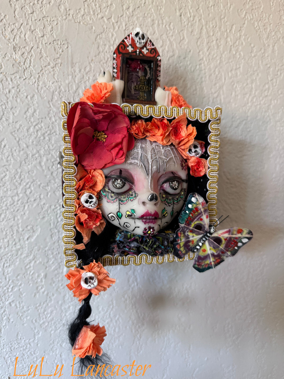 Estrella Day of the Dead Box Original LuLu Lancaster Art Doll