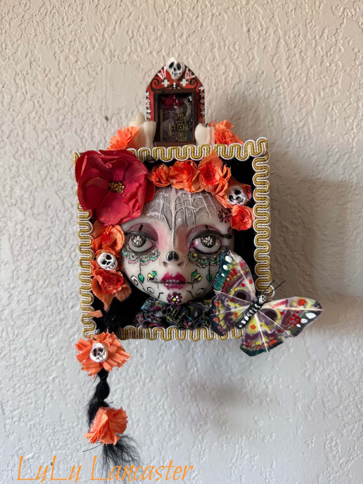 Estrella Day of the Dead Box Original LuLu Lancaster Art Doll