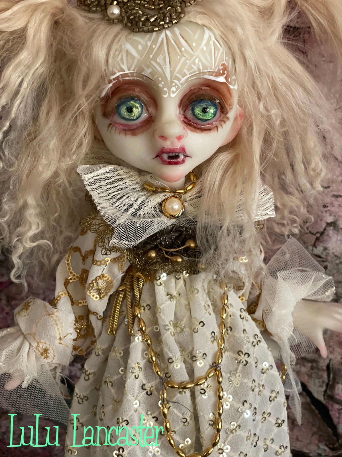 Fangine the winter vampire Original LuLu Lancaster Art Doll