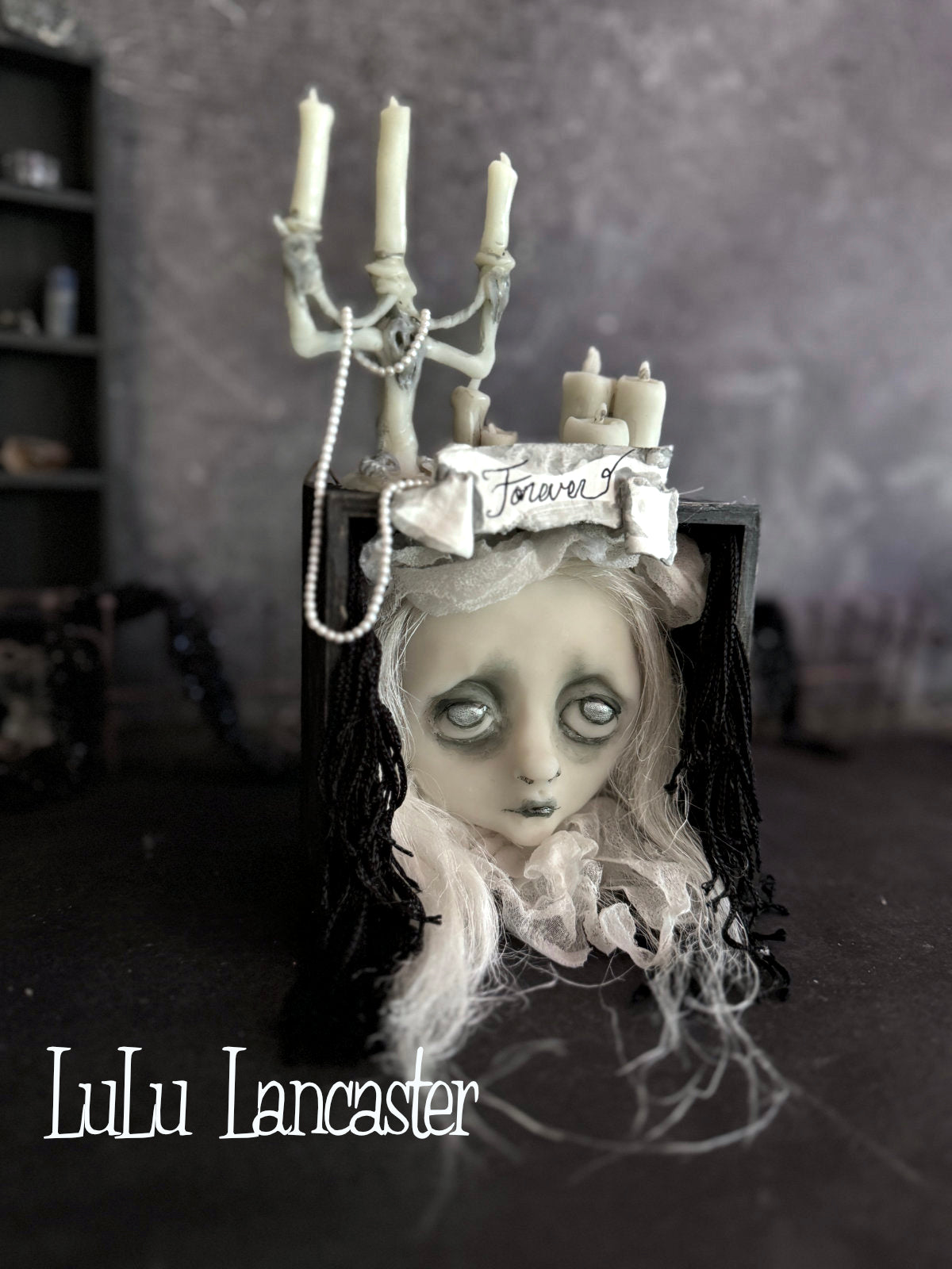 Forever Ghost Box Original LuLu Lancaster Art Doll