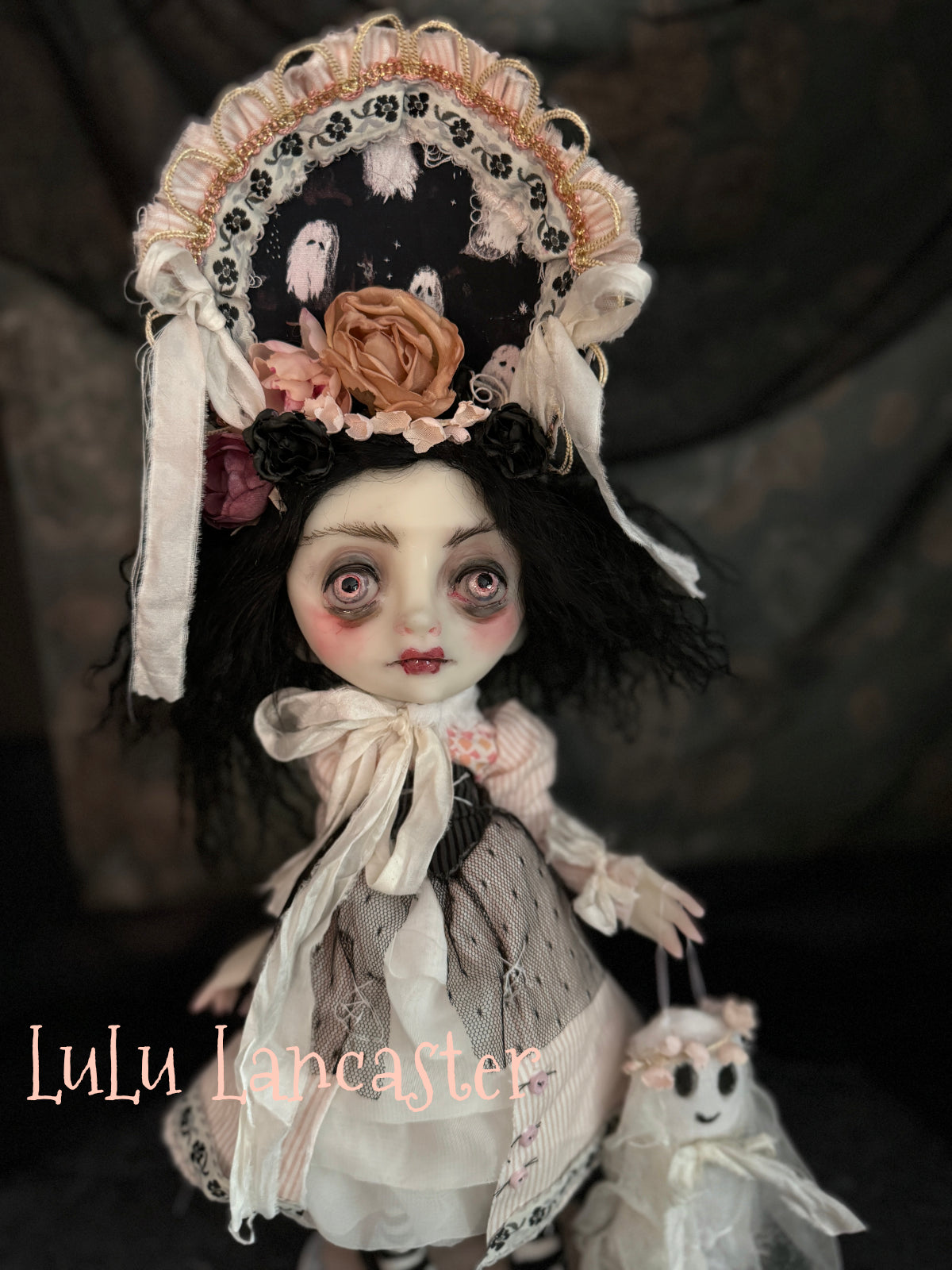 Gabby Goth Girlie Original LuLu Lancaster Art Doll