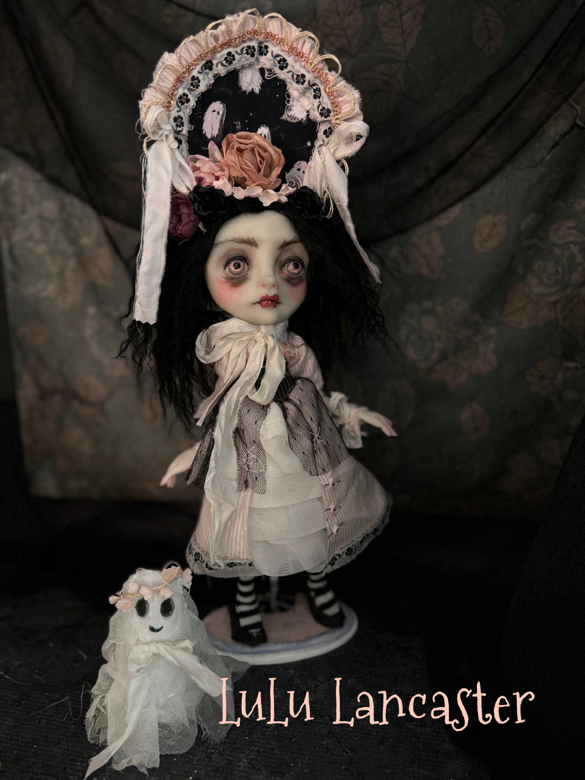 Gabby Goth Girlie Original LuLu Lancaster Art Doll