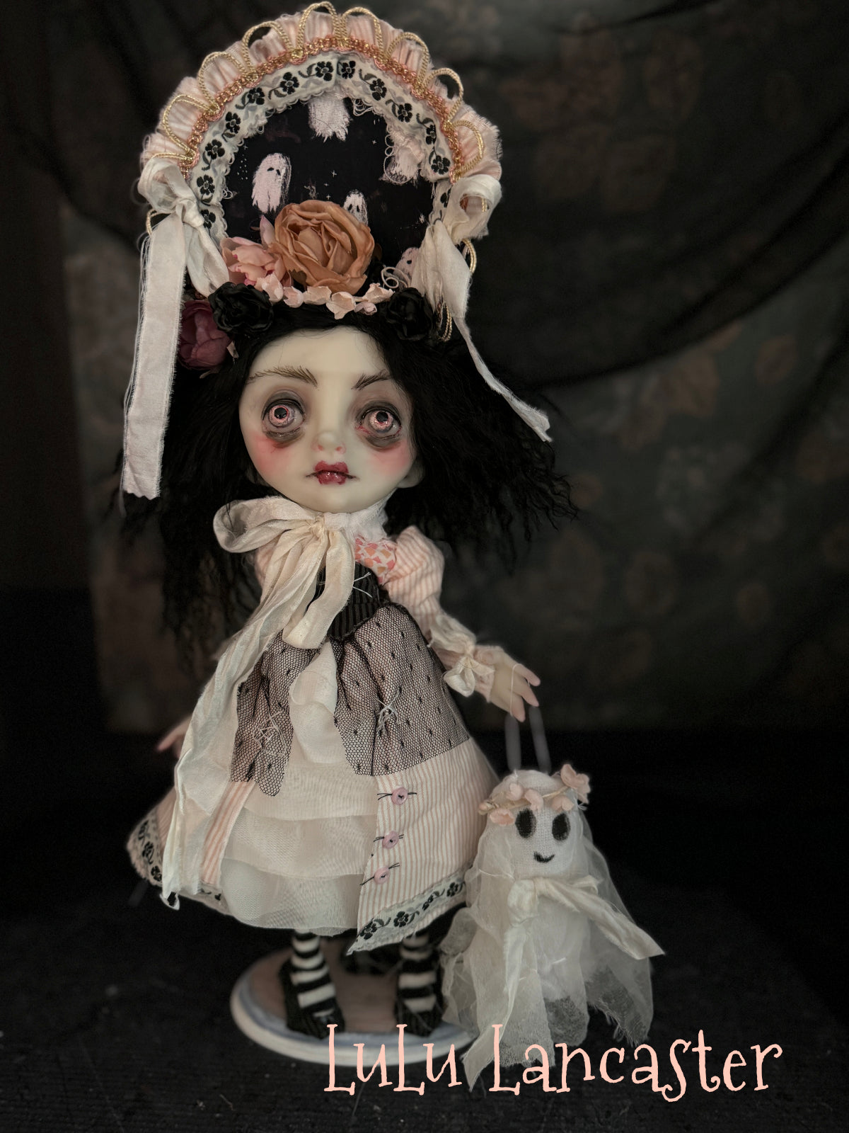 Gabby Goth Girlie Original LuLu Lancaster Art Doll