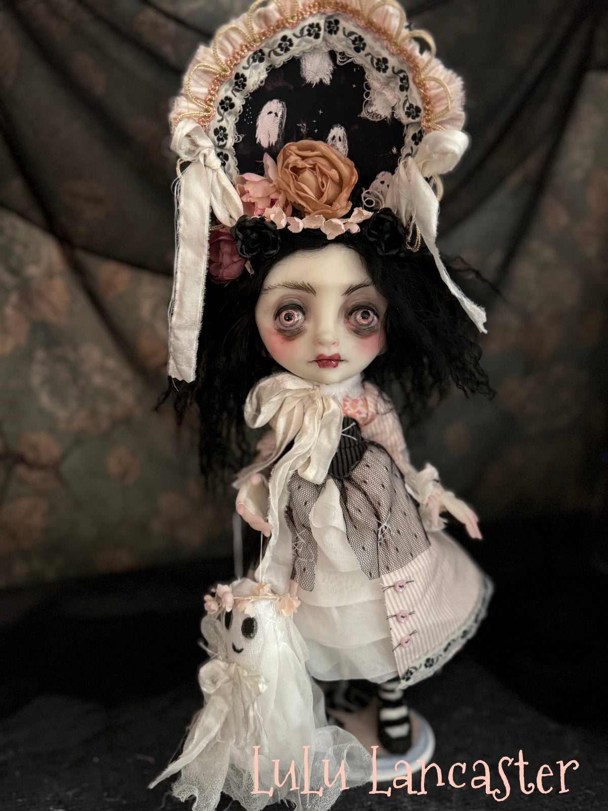 Gabby Goth Girlie Original LuLu Lancaster Art Doll