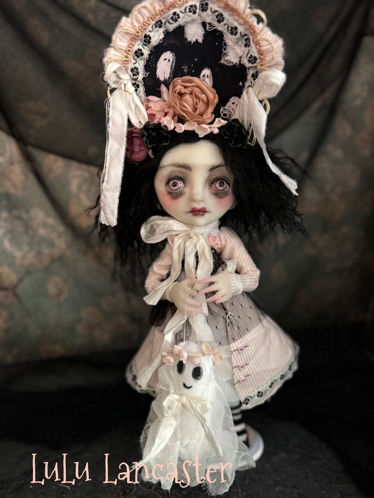 Gabby Goth Girlie Original LuLu Lancaster Art Doll