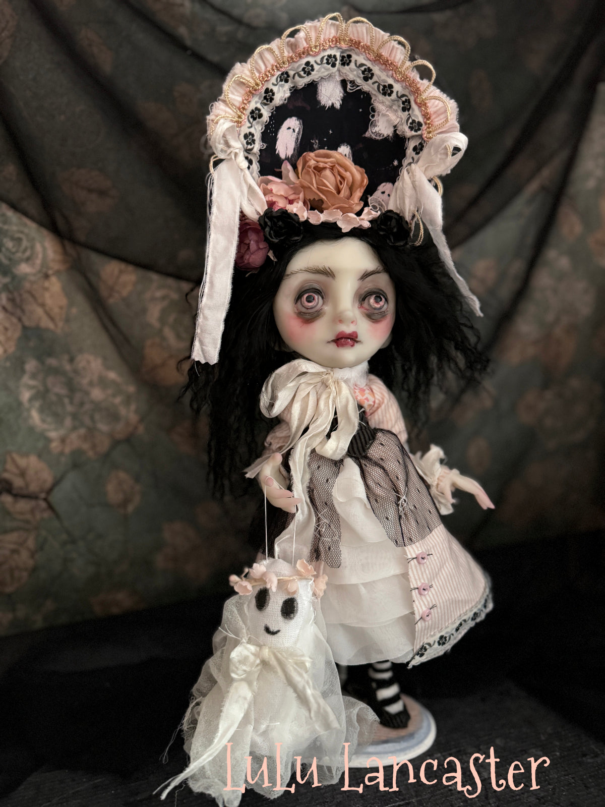 Gabby Goth Girlie Original LuLu Lancaster Art Doll