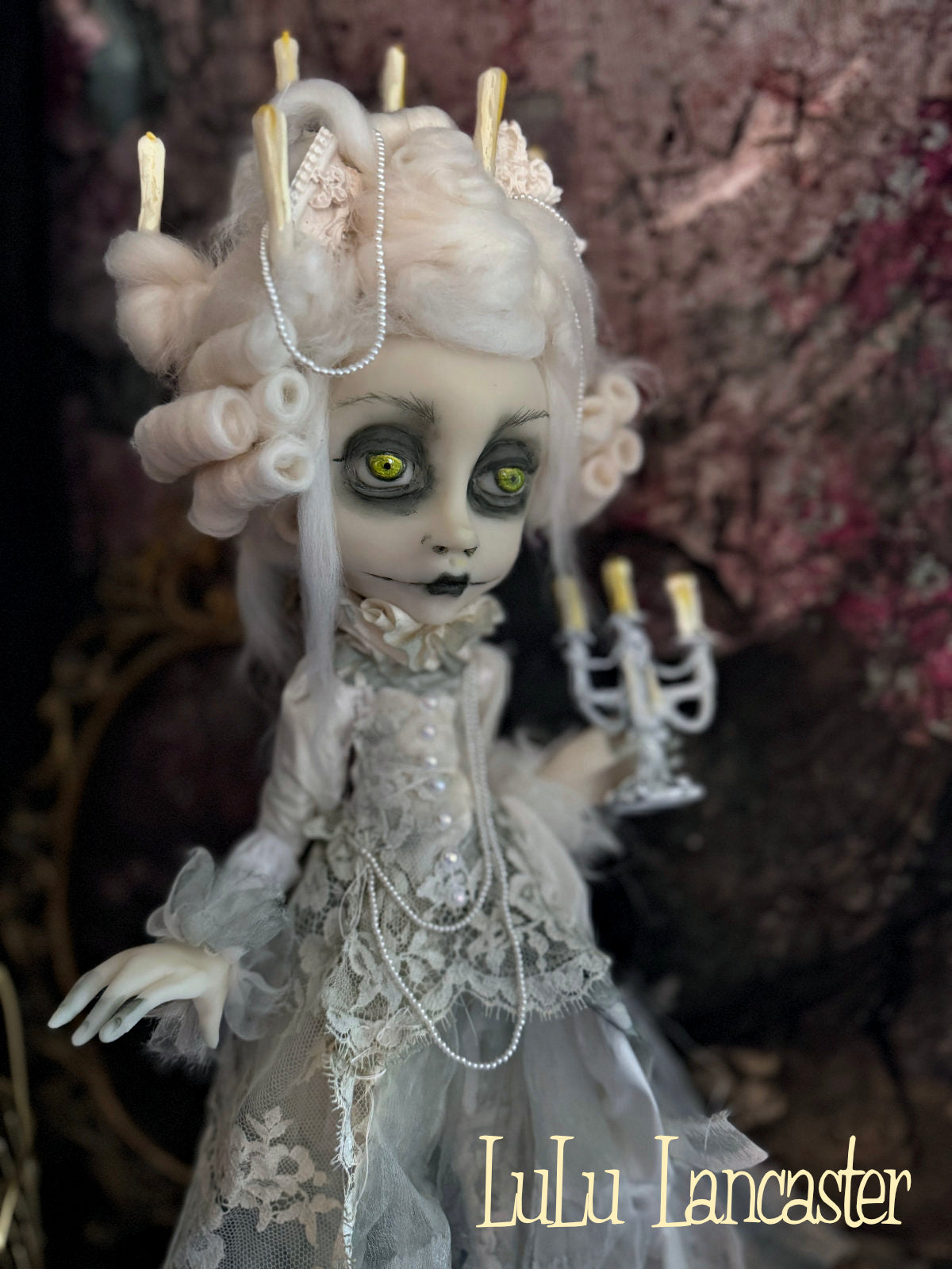 Ghostly Gwendolyn Halloween  ~Original LuLu Lancaster Art Doll