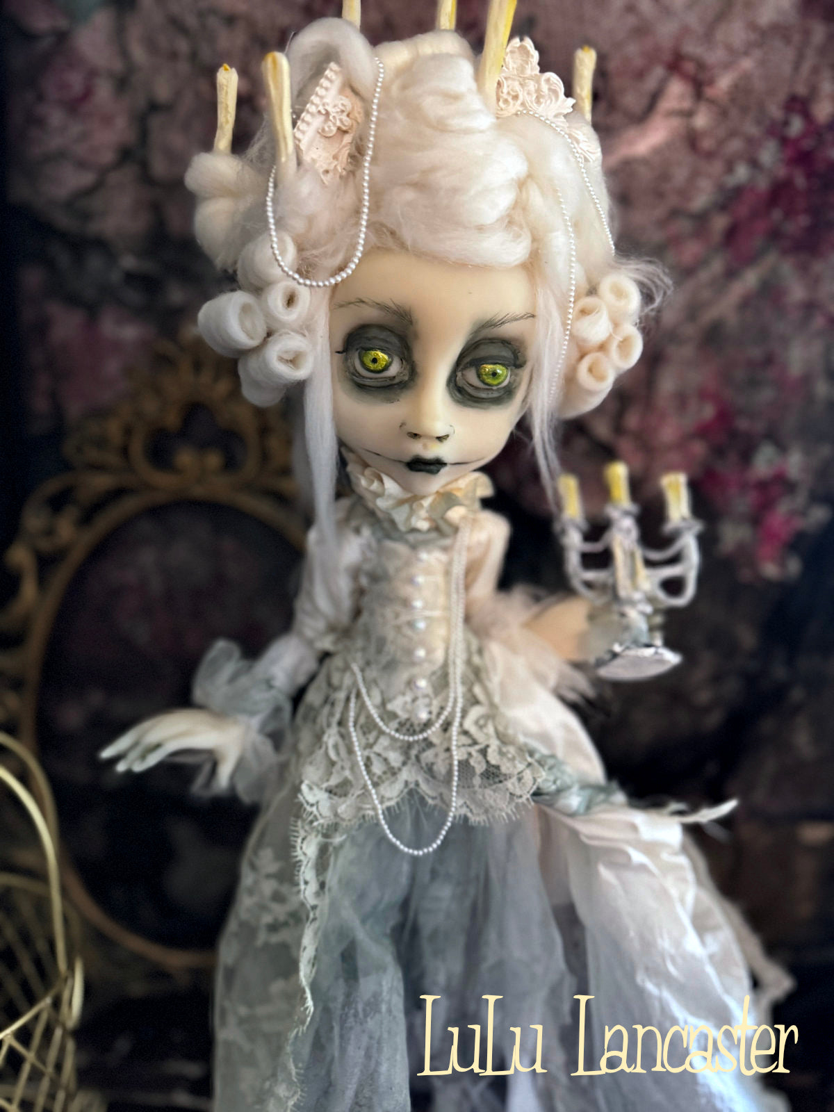 Ghostly Gwendolyn Halloween  ~Original LuLu Lancaster Art Doll
