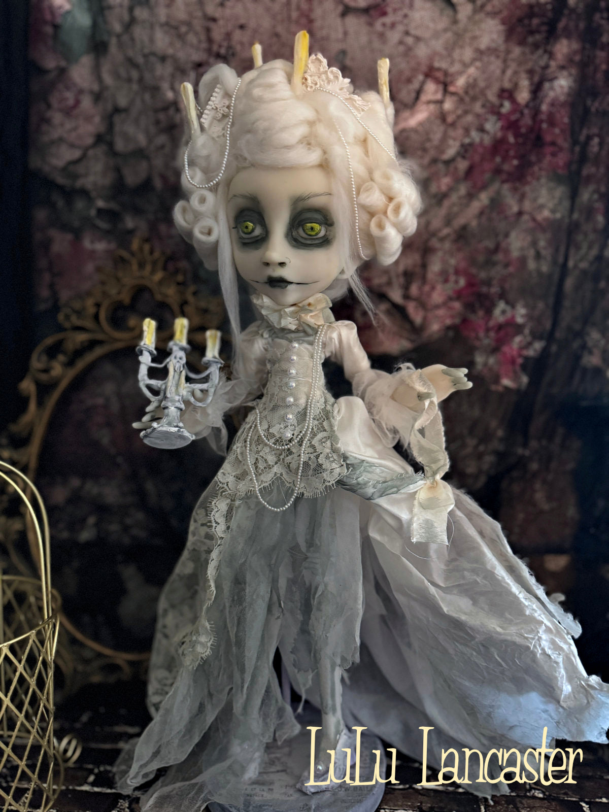 Ghostly Gwendolyn Halloween  ~Original LuLu Lancaster Art Doll
