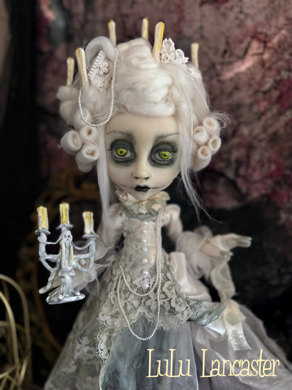 Ghostly Gwendolyn Halloween  ~Original LuLu Lancaster Art Doll