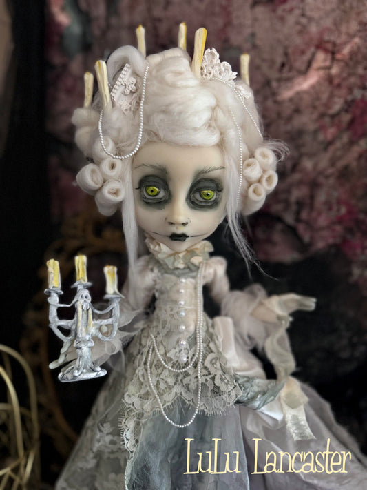 Ghostly Gwendolyn Halloween  ~Original LuLu Lancaster Art Doll