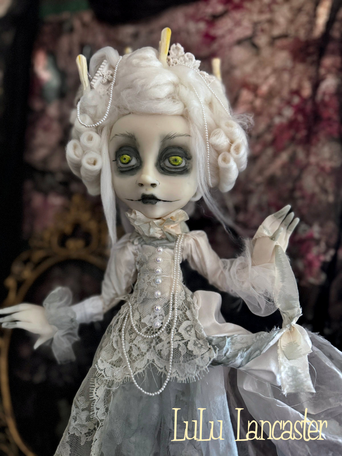 Ghostly Gwendolyn Halloween  ~Original LuLu Lancaster Art Doll