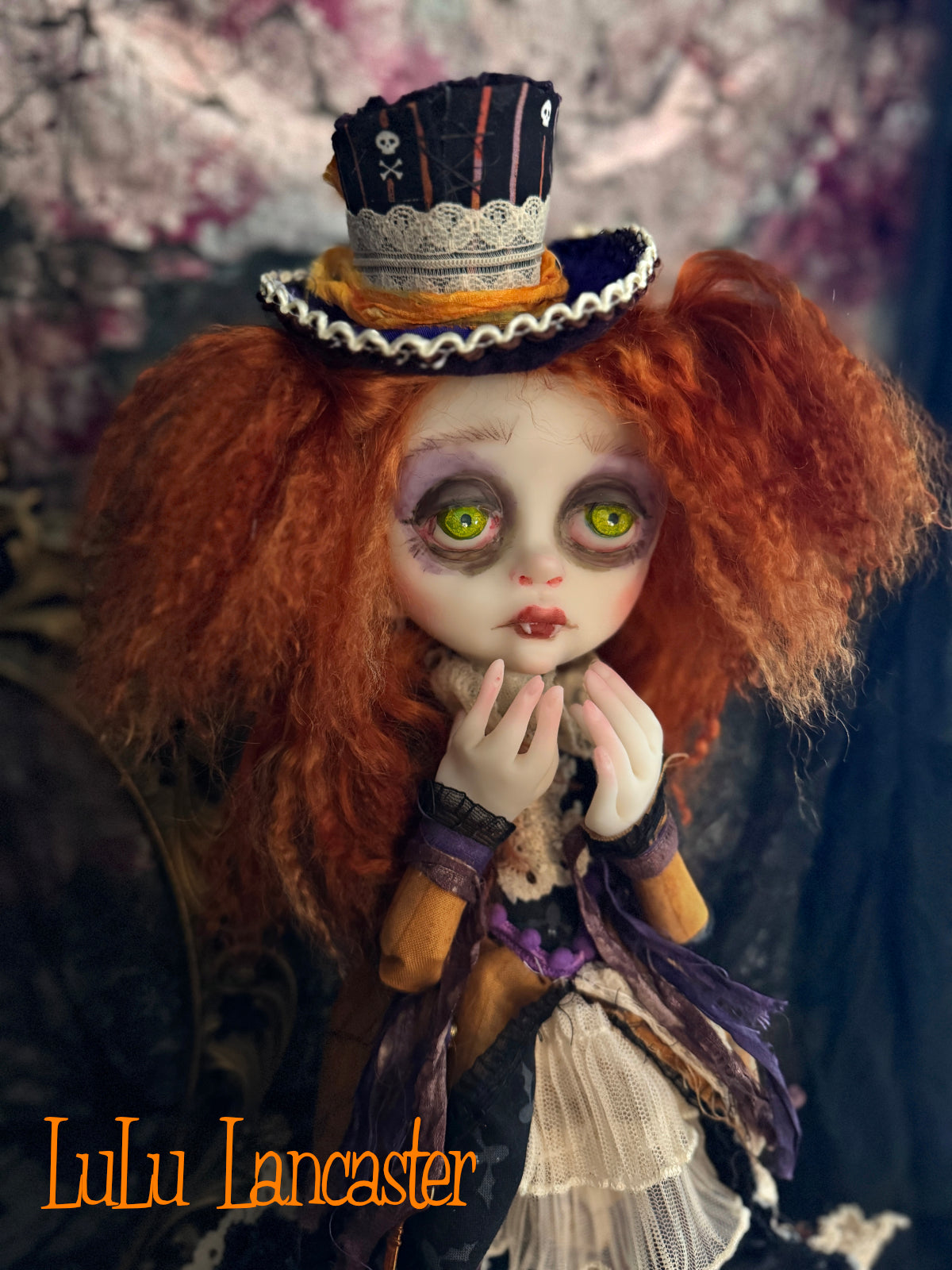 Gilly Grave the Vampire Autumn Halloween  ~Original LuLu Lancaster Art Doll