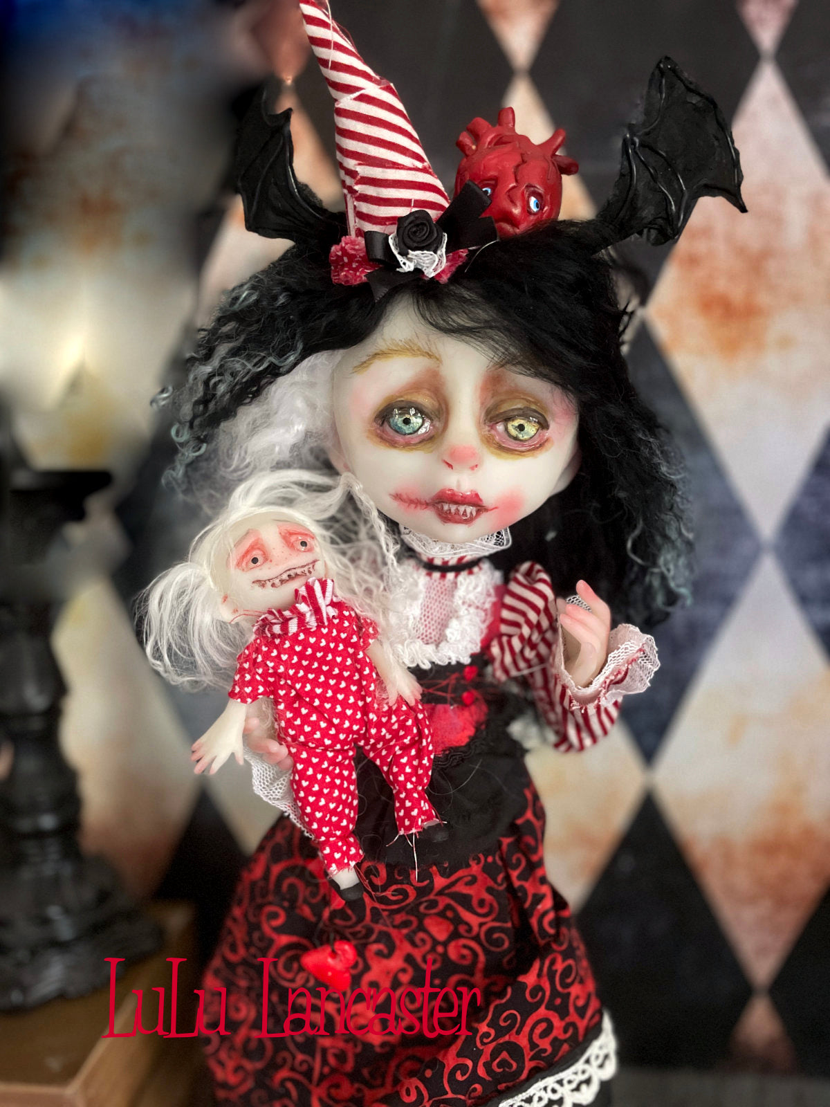 Gorgeous Gianna Valloween ~Love Bites Original LuLu Lancaster Art Doll
