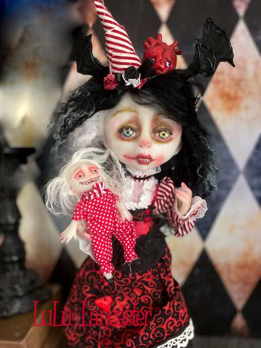 Gorgeous Gianna Valloween ~Love Bites Original LuLu Lancaster Art Doll