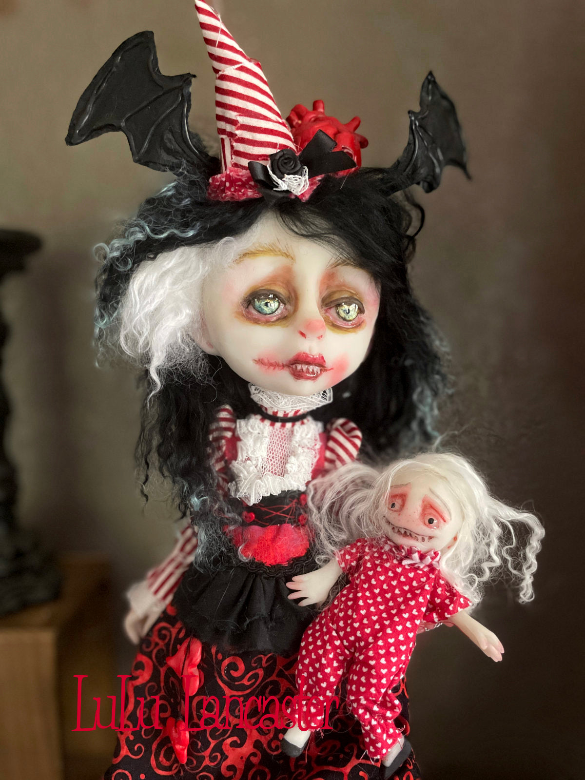 Gorgeous Gianna Valloween ~Love Bites Original LuLu Lancaster Art Doll