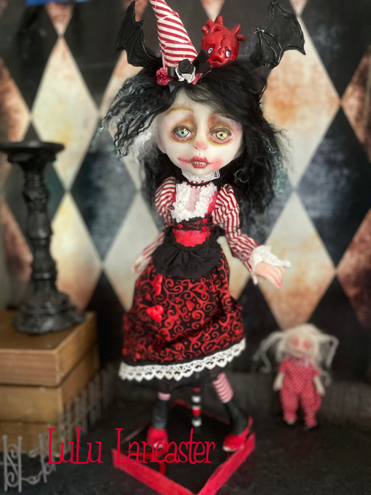 Gorgeous Gianna Valloween ~Love Bites Original LuLu Lancaster Art Doll