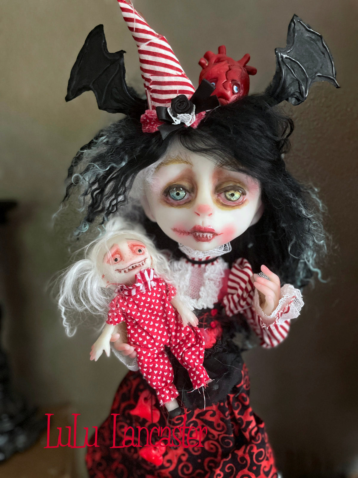 Gorgeous Gianna Valloween ~Love Bites Original LuLu Lancaster Art Doll