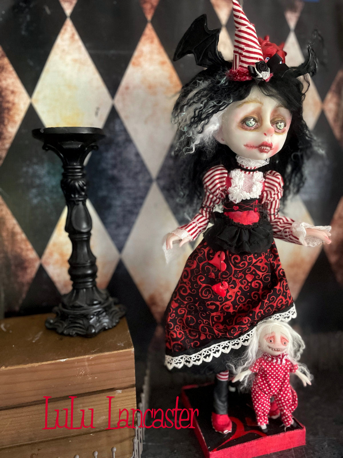 Gorgeous Gianna Valloween ~Love Bites Original LuLu Lancaster Art Doll