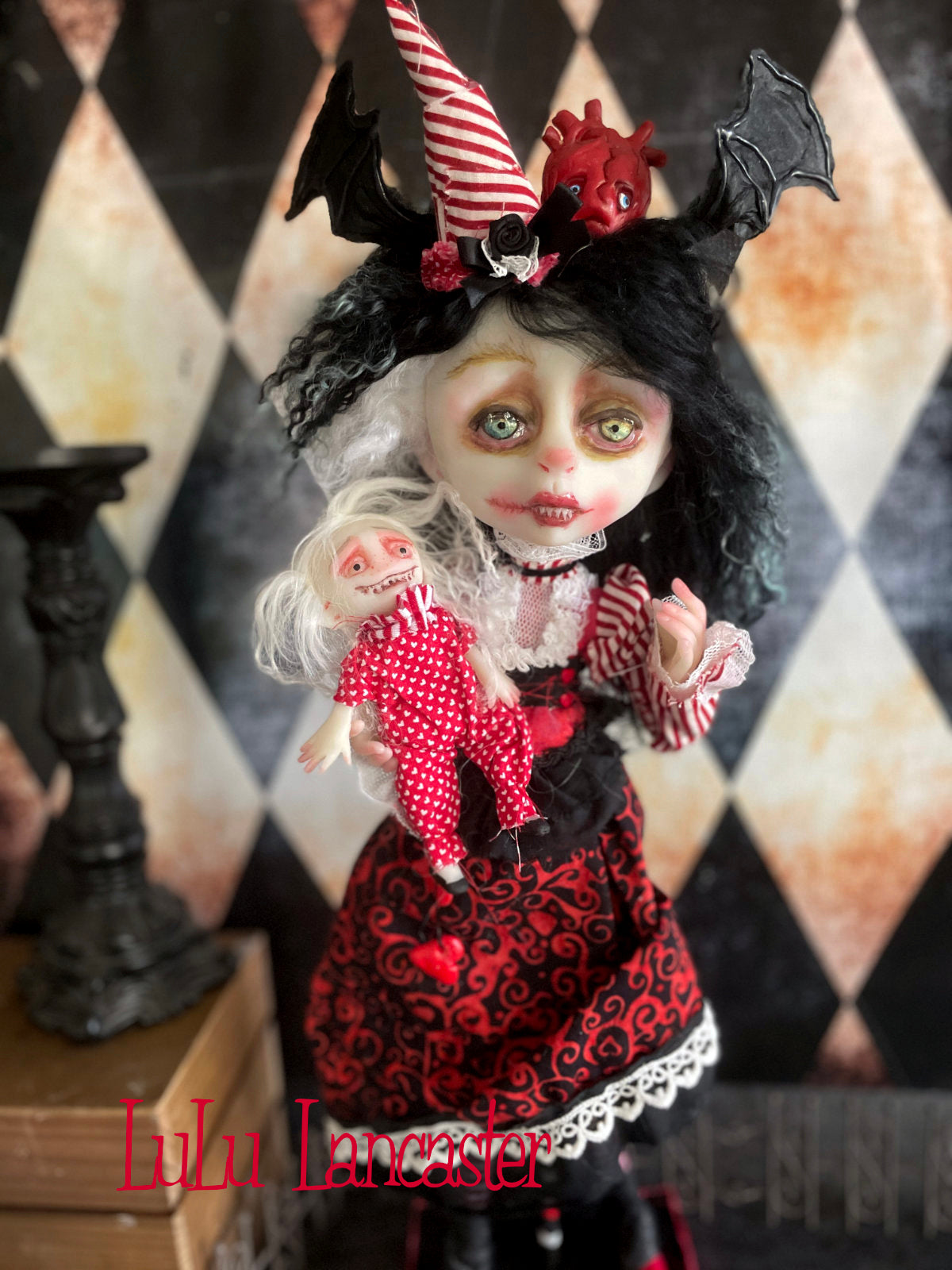 Gorgeous Gianna Valloween ~Love Bites Original LuLu Lancaster Art Doll