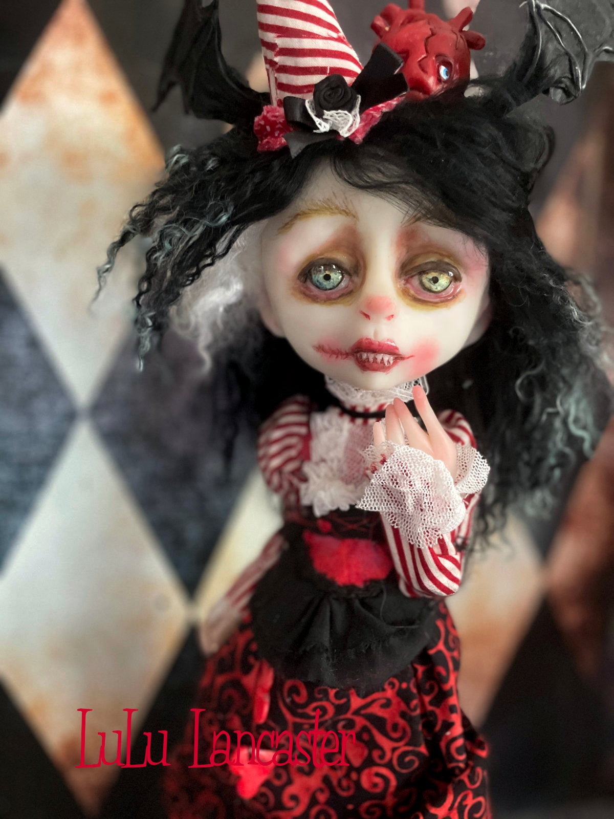 Gorgeous Gianna Valloween ~Love Bites Original LuLu Lancaster Art Doll