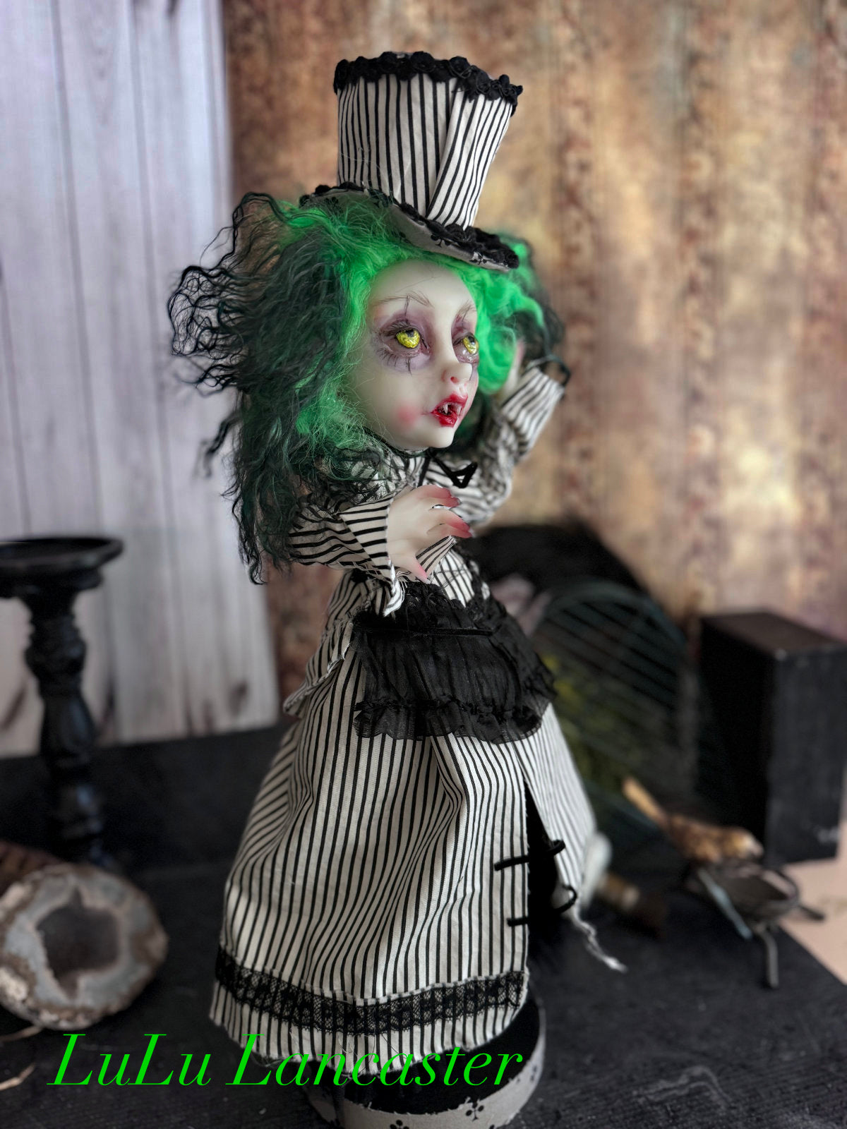 Gracie the Vampire Original LuLu Lancaster Art Doll