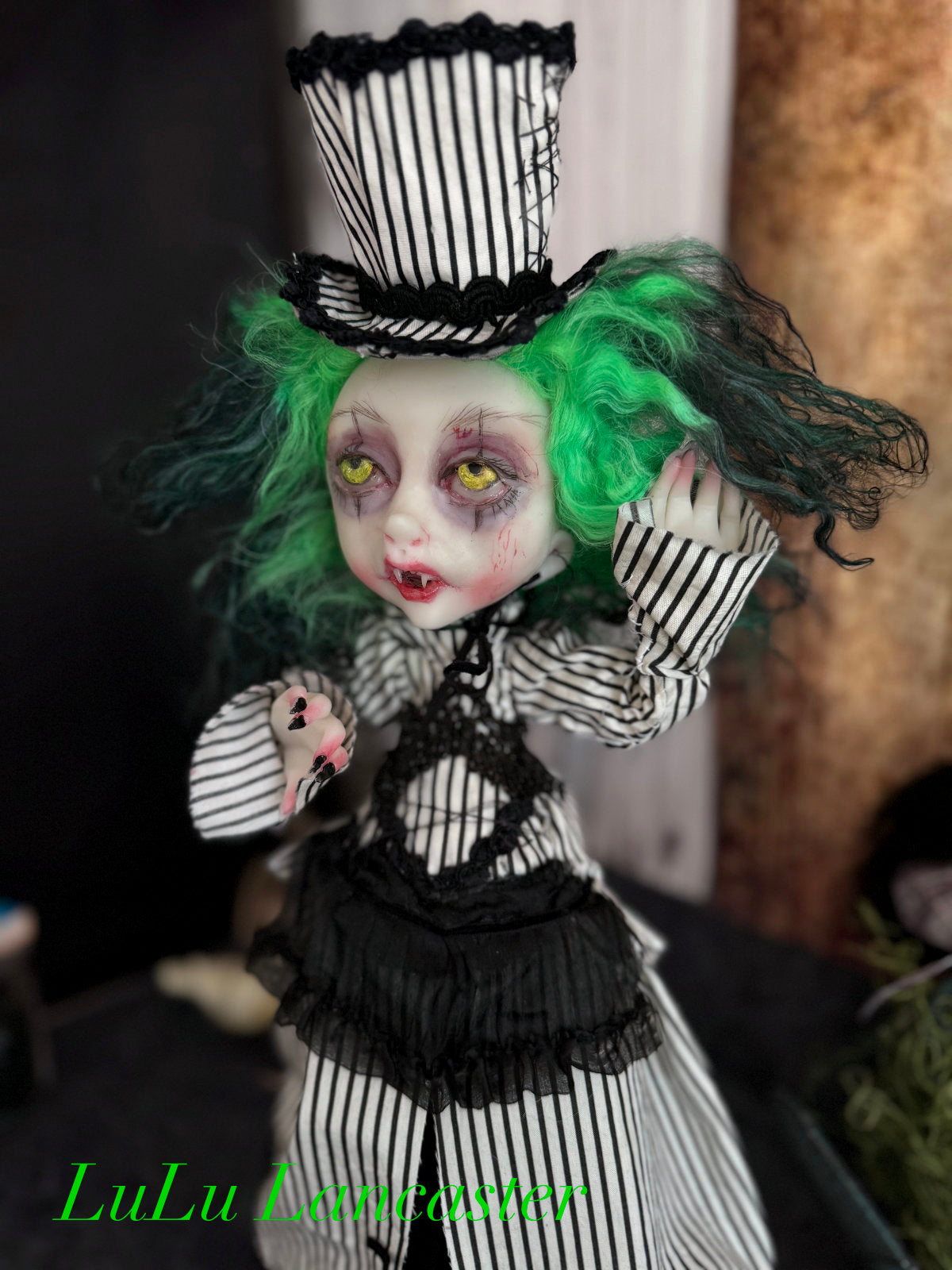 Gracie the Vampire Original LuLu Lancaster Art Doll