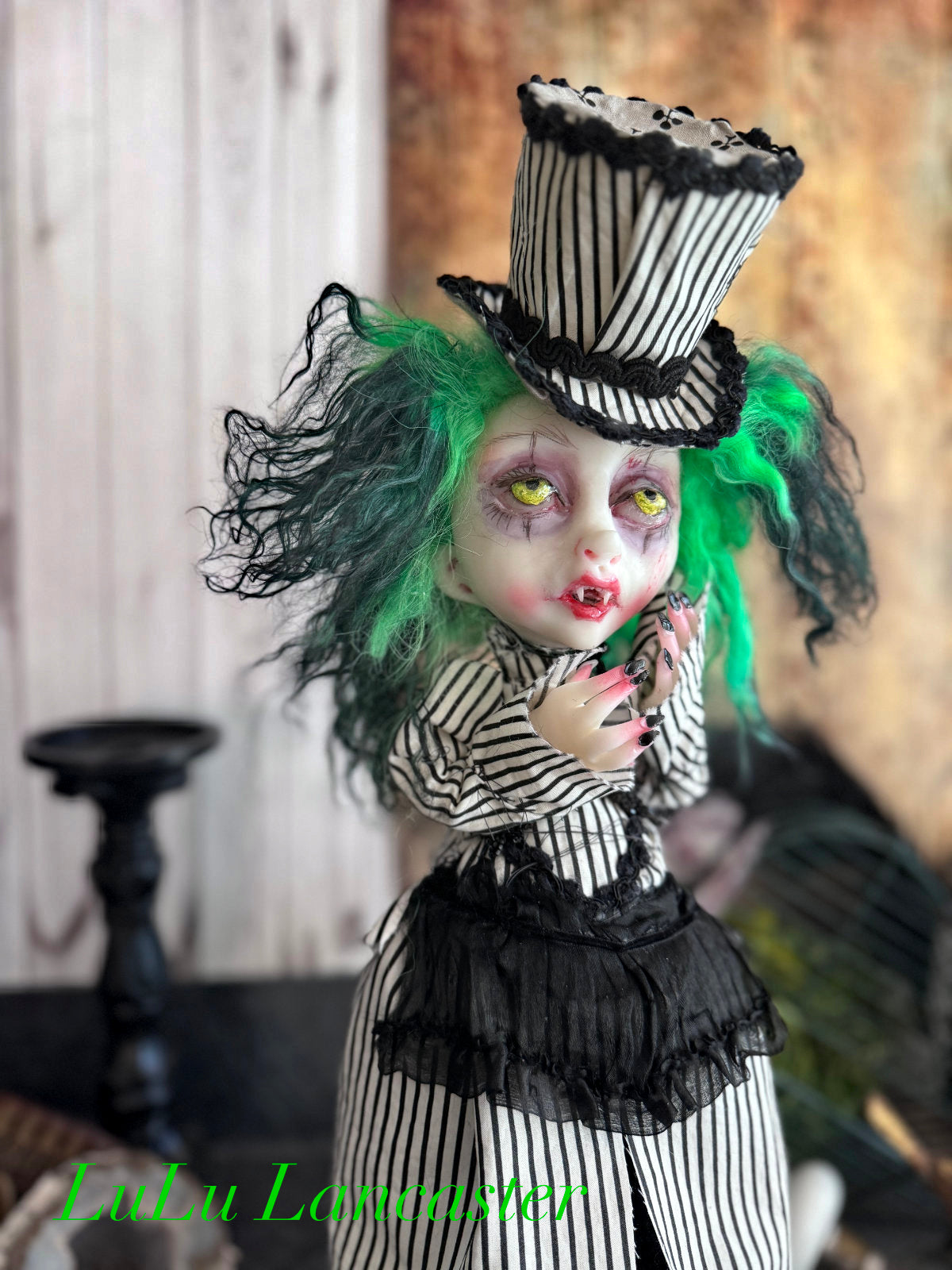 Gracie the Vampire Original LuLu Lancaster Art Doll