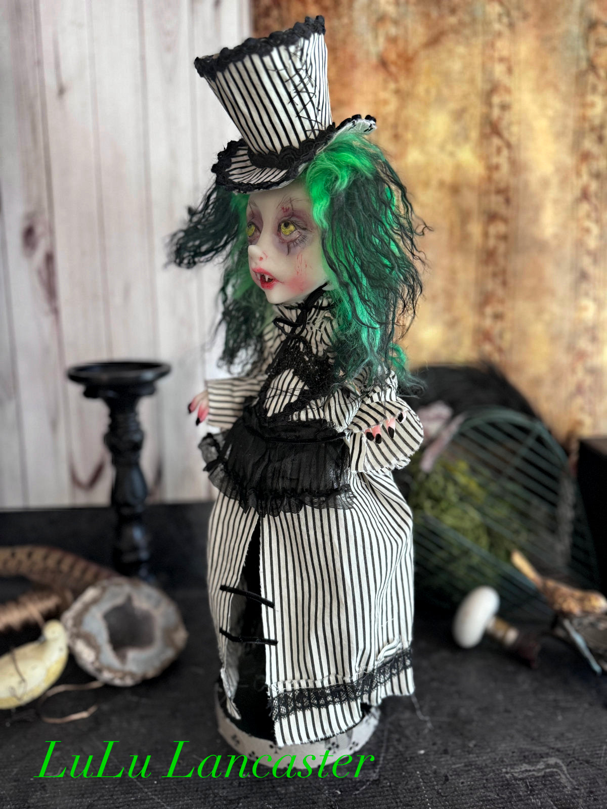 Gracie the Vampire Original LuLu Lancaster Art Doll