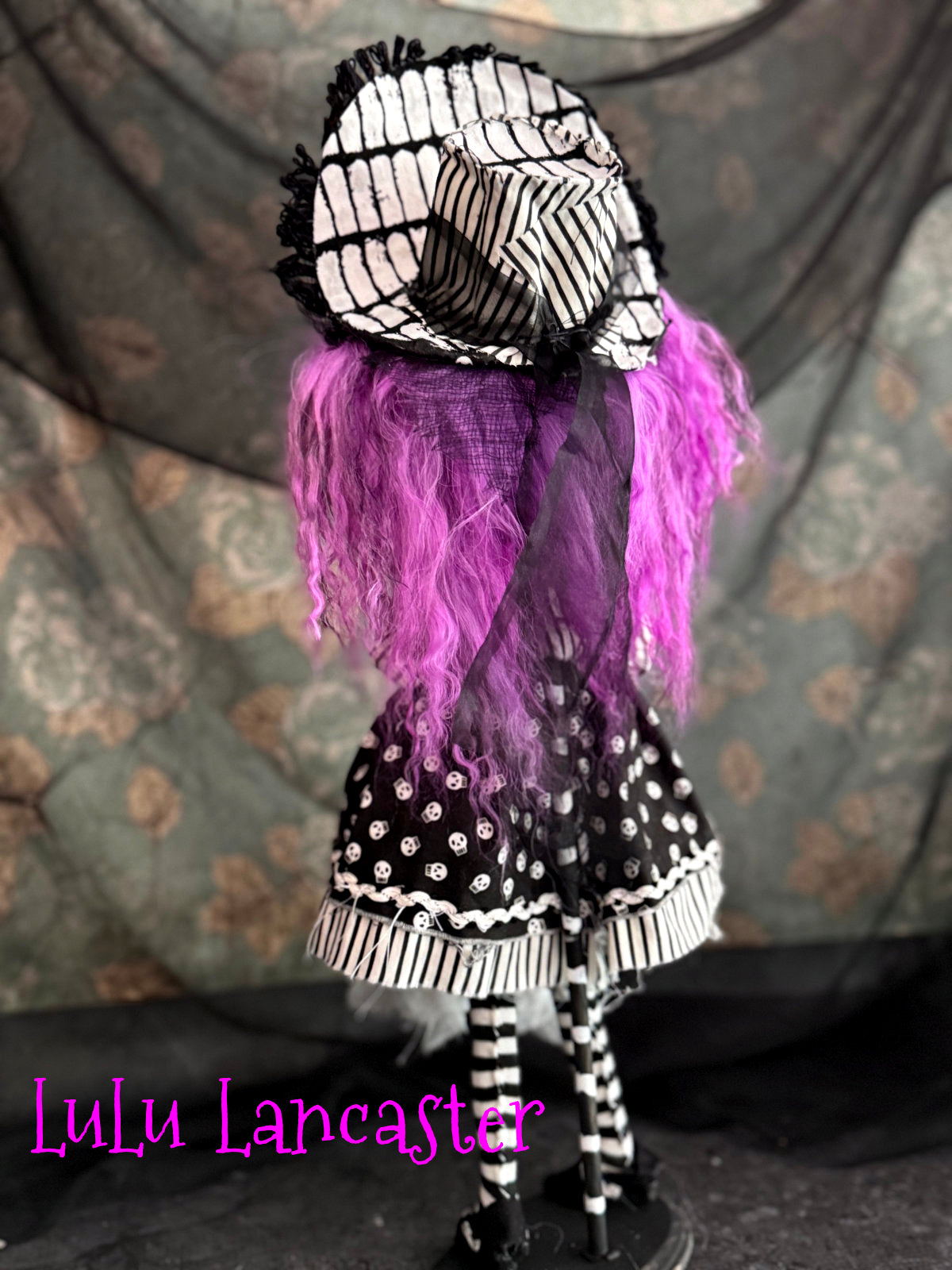 Graveyard Greta Goth Girl Original LuLu Lancaster Art Doll