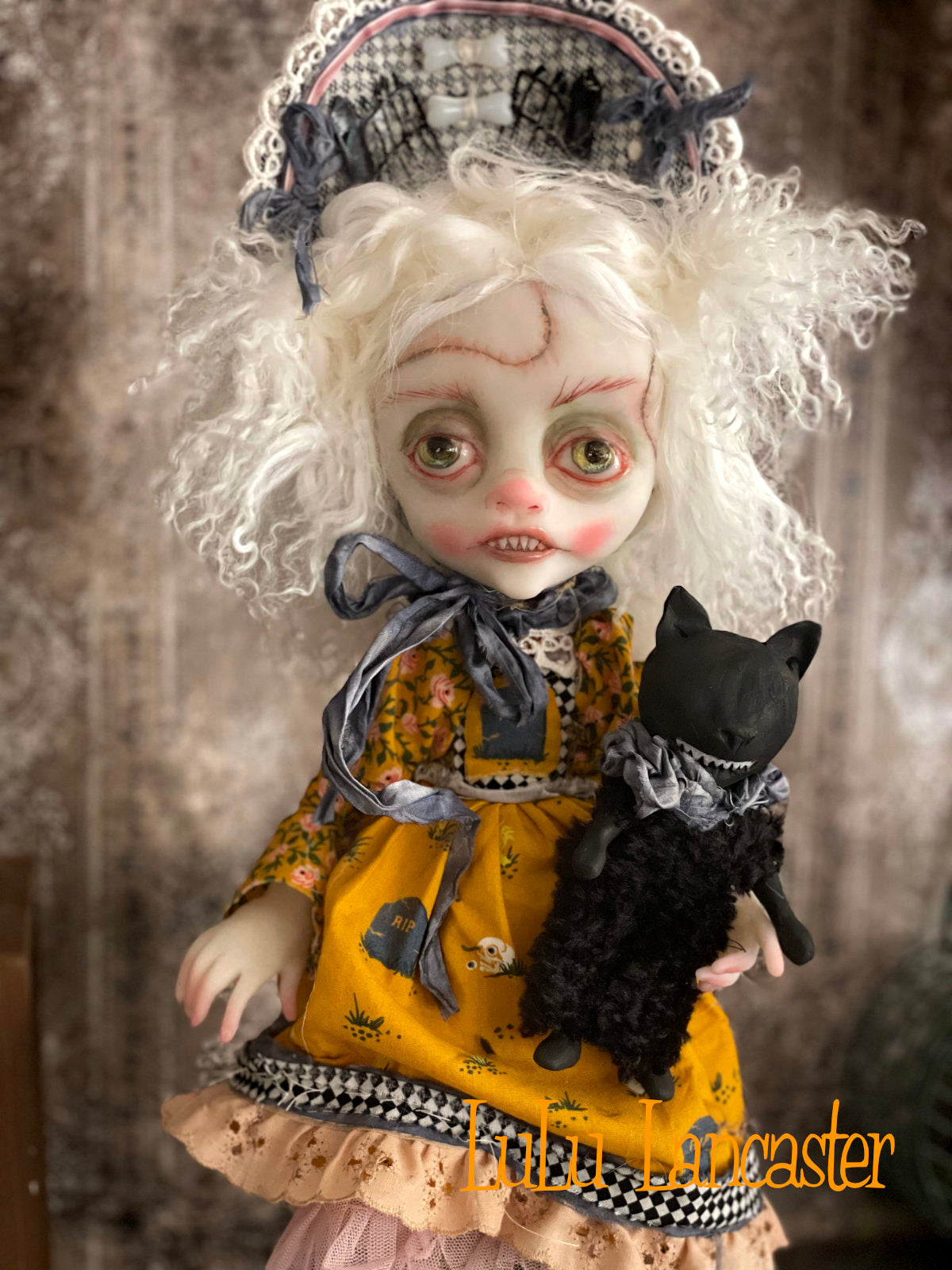 Gretchen Ghoulia Halloween Original LuLu Lancaster Art Doll