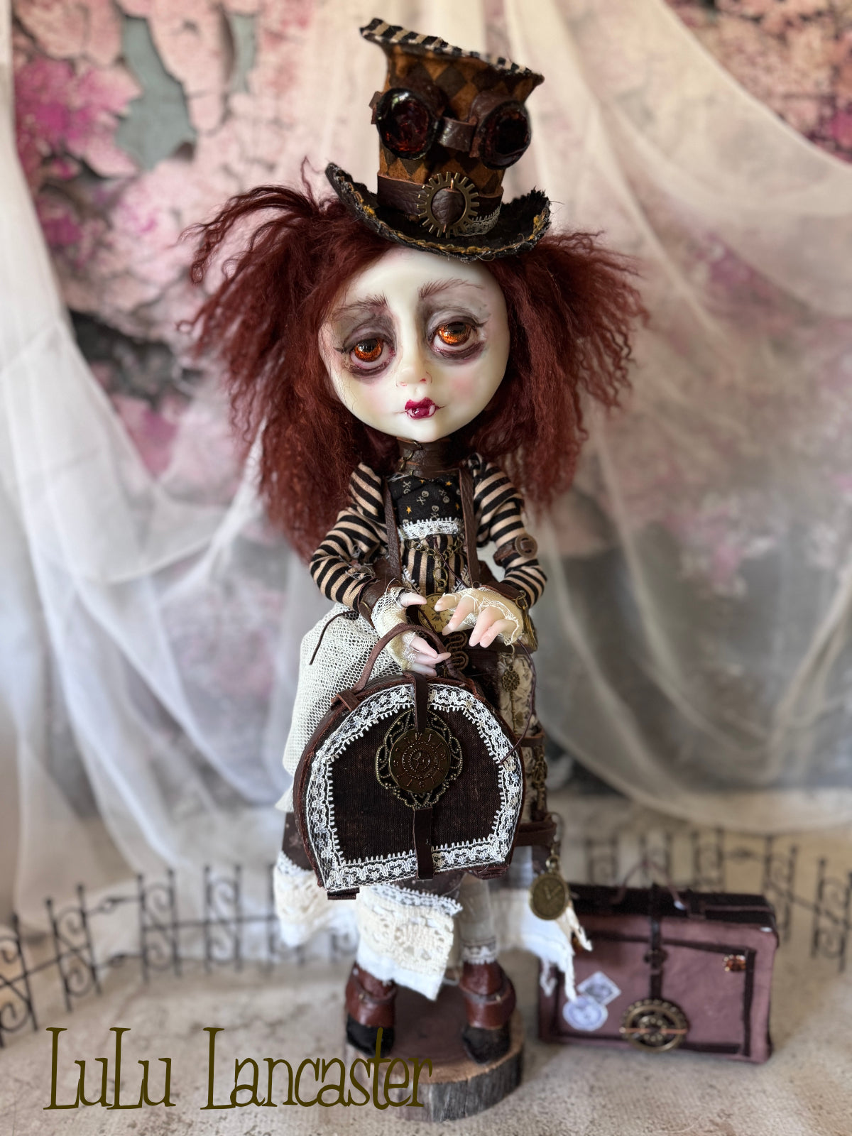 Gwennie Constant the steampunk vampire Original LuLu Lancaster Art Doll