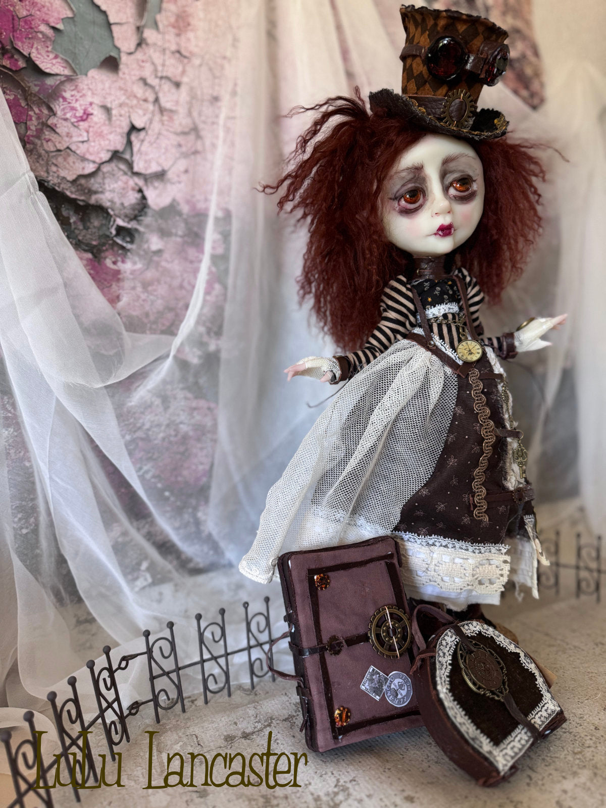Gwennie Constant the steampunk vampire Original LuLu Lancaster Art Doll