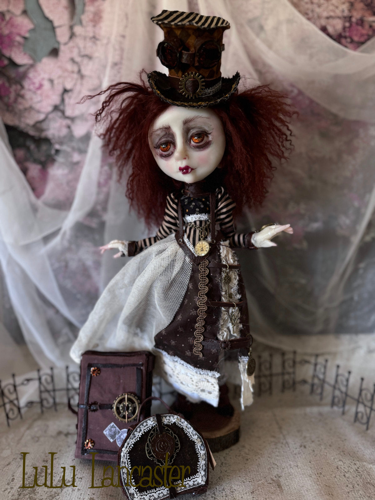 Gwennie Constant the steampunk vampire Original LuLu Lancaster Art Doll