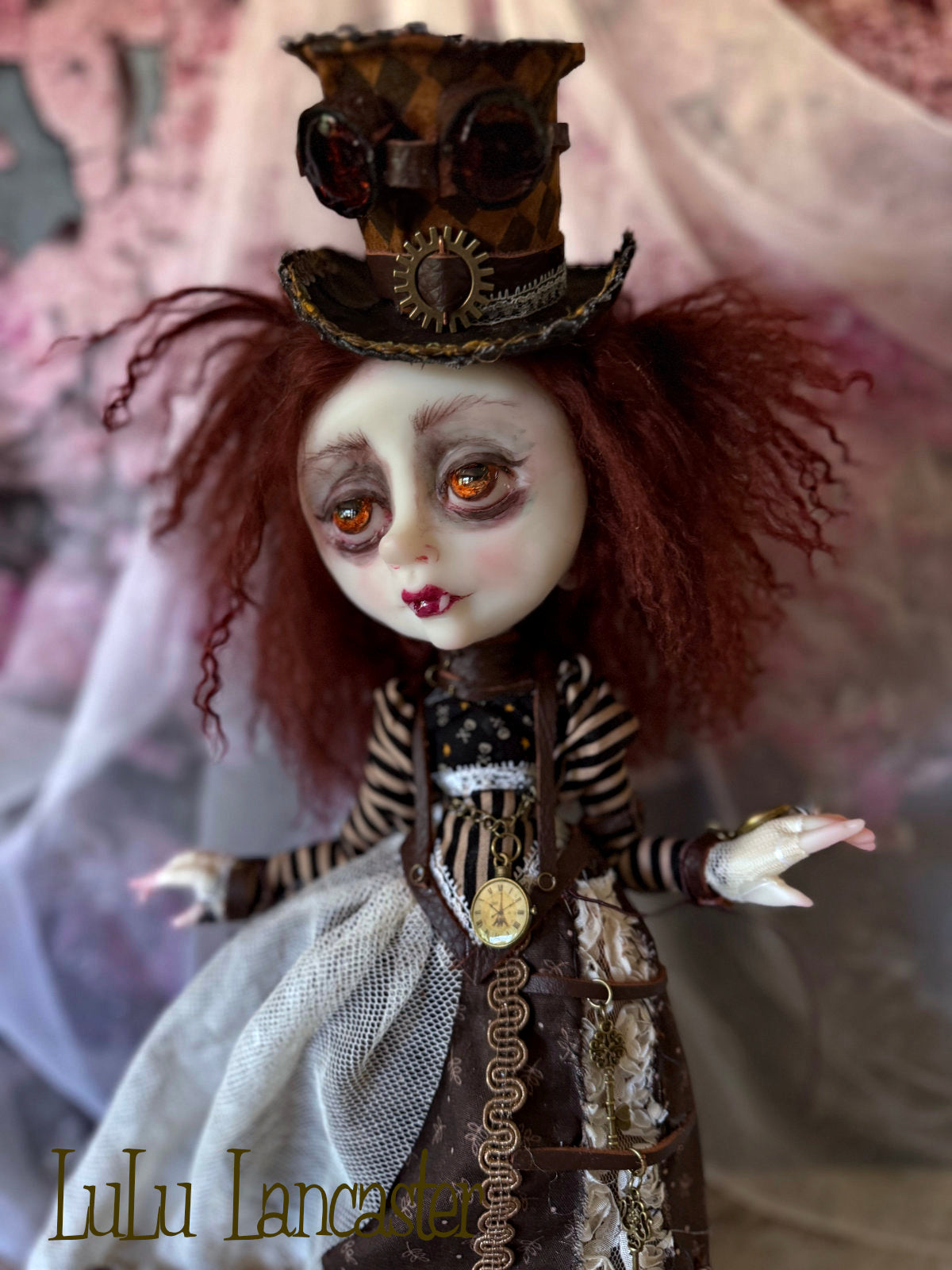 Gwennie Constant the steampunk vampire Original LuLu Lancaster Art Doll