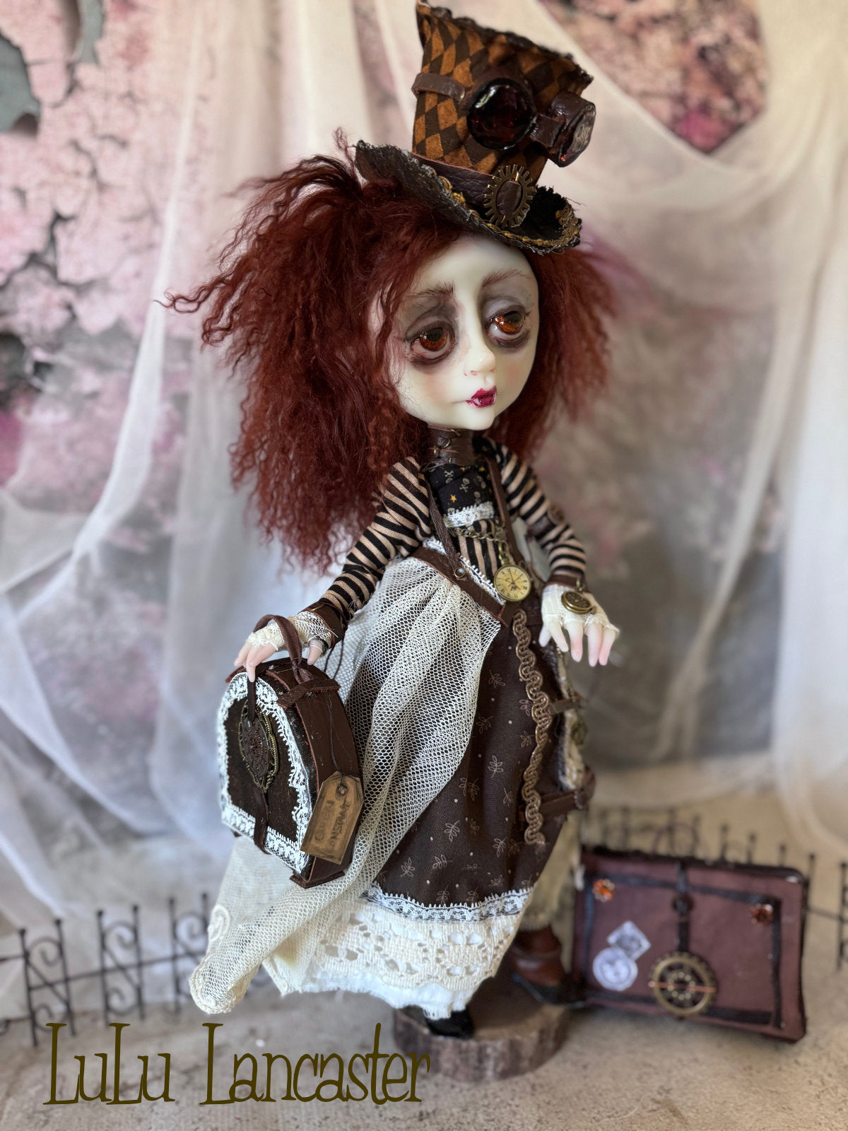 Gwennie Constant the steampunk vampire Original LuLu Lancaster Art Doll