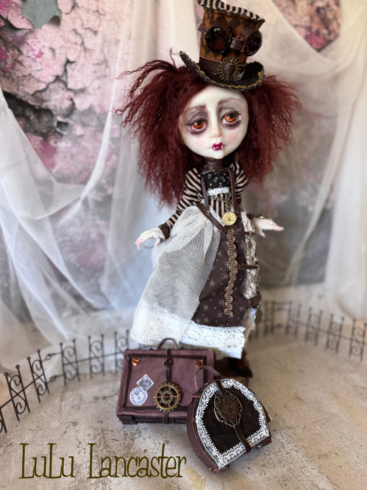 Gwennie Constant the steampunk vampire Original LuLu Lancaster Art Doll