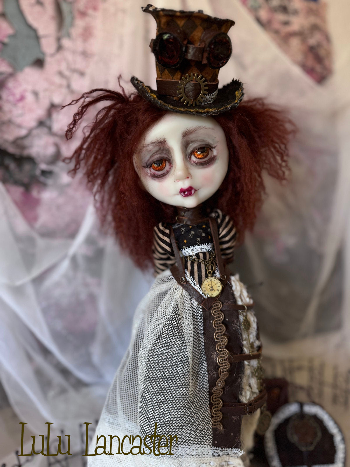 Gwennie Constant the steampunk vampire Original LuLu Lancaster Art Doll