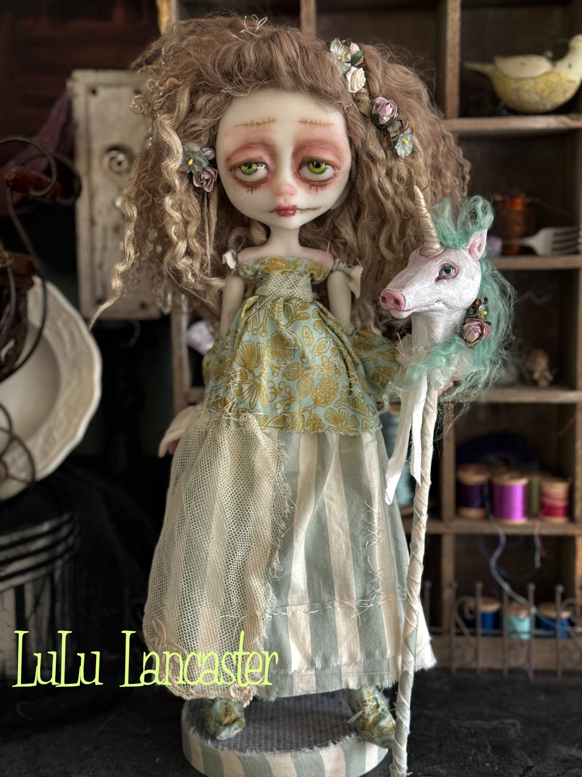Gwen from the garden Original LuLu Lancaster Art Doll